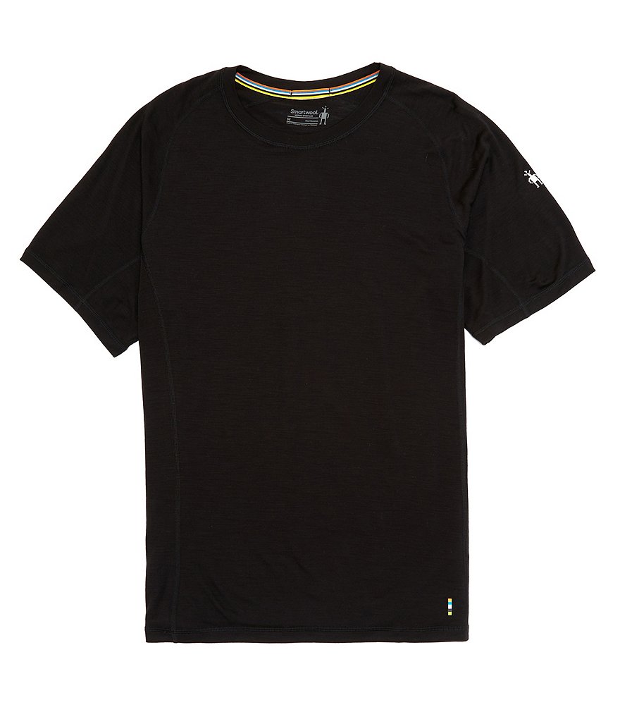 Спортивная футболка SmartWool Active Ultralite с короткими рукавами, черный