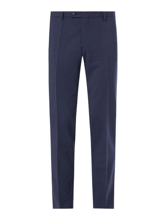 цена Костюмные брюки со складками модель Седрик CG - Club of Gents, синий