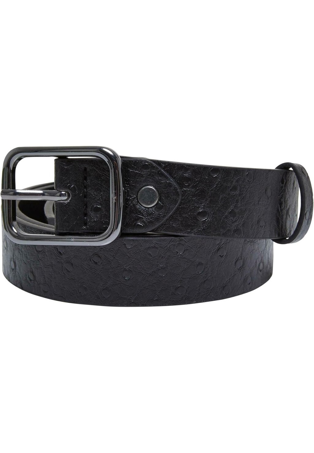 

Ремень ACCESSOIRES OSTRICH Urban Classics, цвет black gunmetal