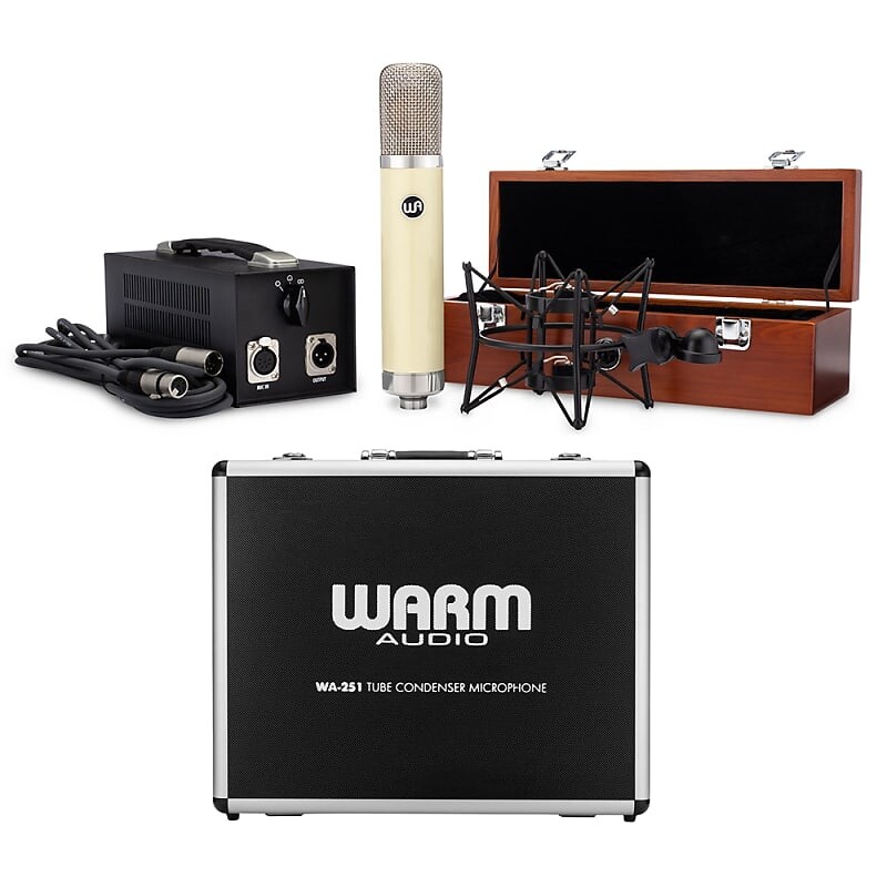 

Конденсаторный микрофон Warm Audio WA-251 Large Diaphragm Multipattern Tube Condenser Microphone