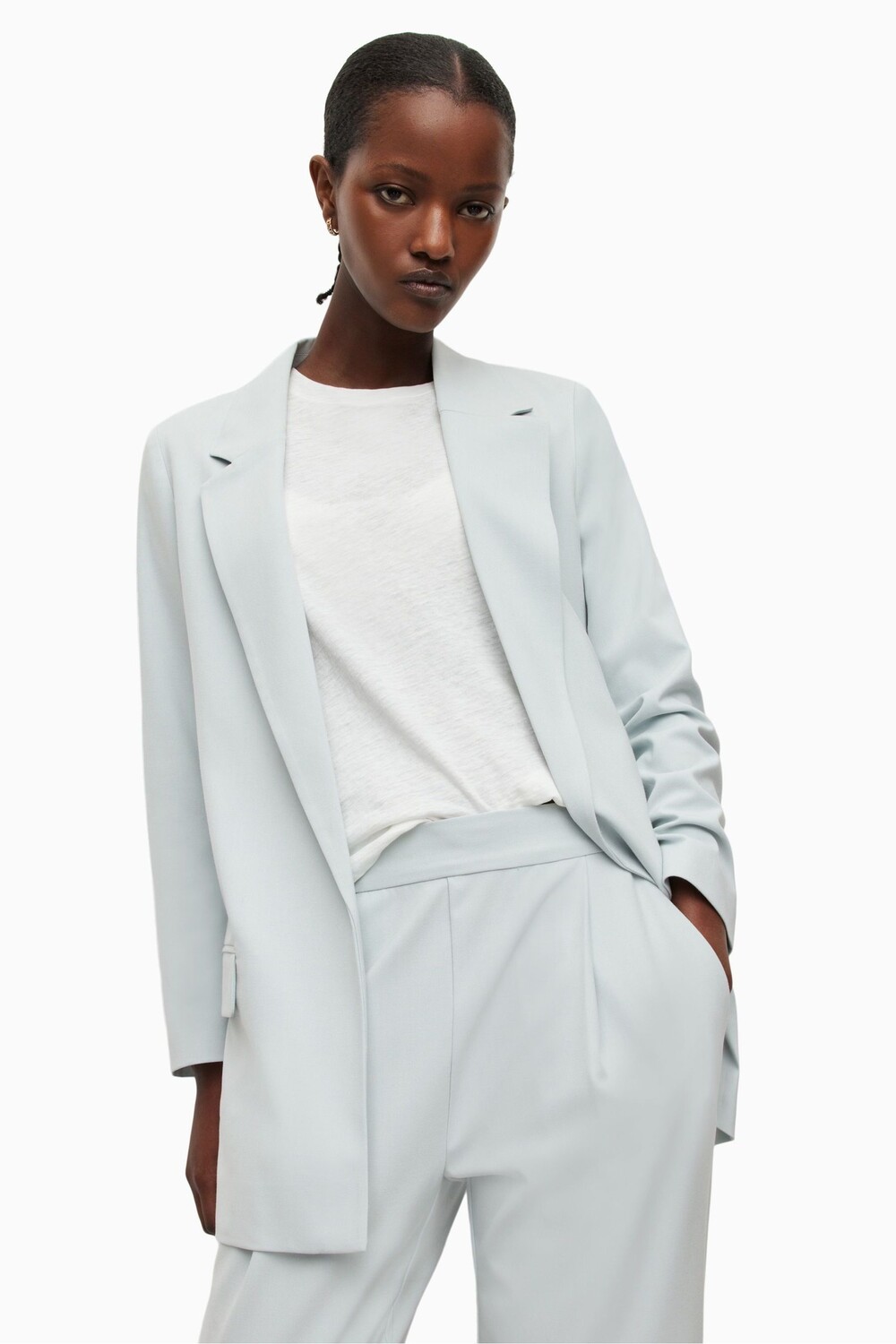 

Синий пиджак AllSaints Aleida Rti All Saints, синий