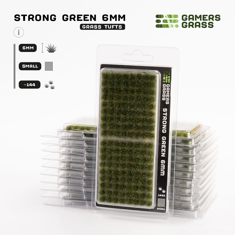 

Аксессуары Gamers Grass Gamers Grass Tufts: Strong Green - Small 6mm