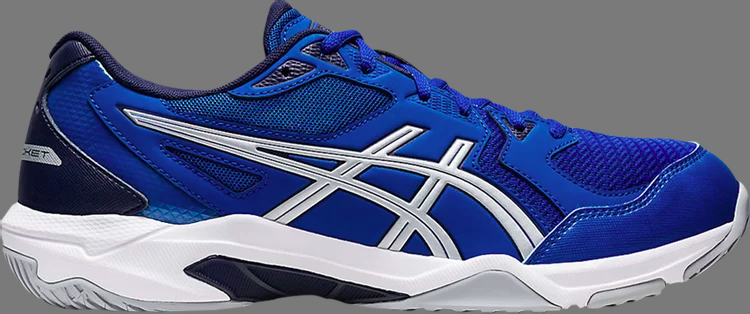 Кроссовки gel rocket 2e wide 'blue pure silver' Asics, синий - фото