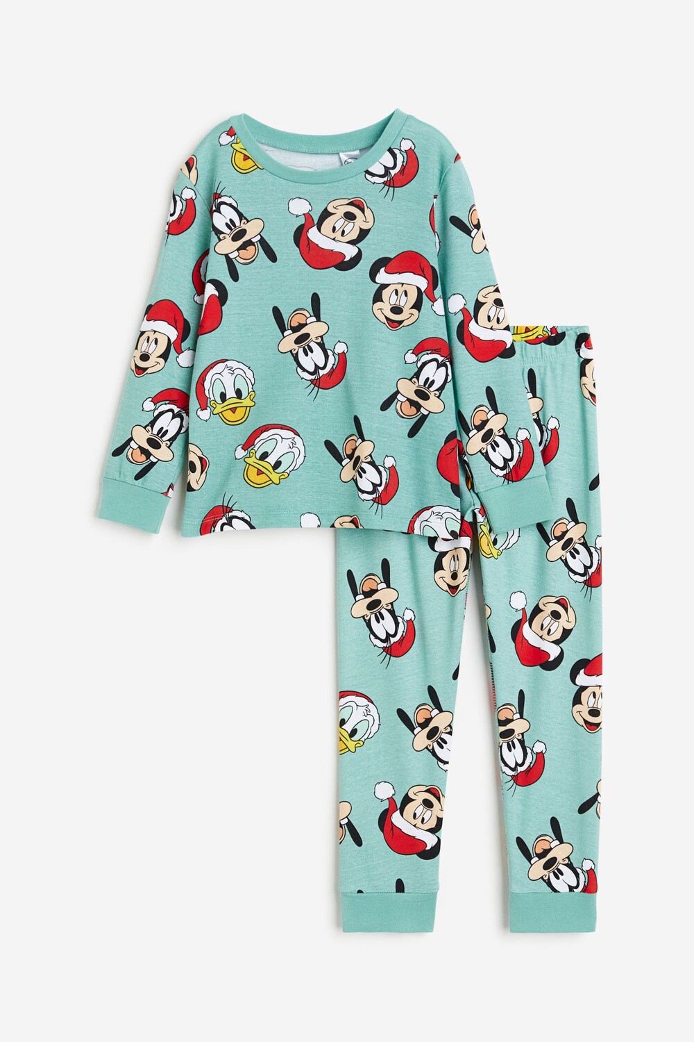 

Пижамный комплект H&M Disney Mickey Mouse Printed, 2 предмета, бирюзовый
