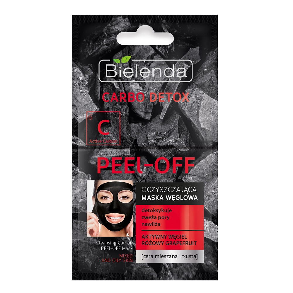 

Bielenda Очищающая угольная маска Carbo Detox Peel-Off 2x6g