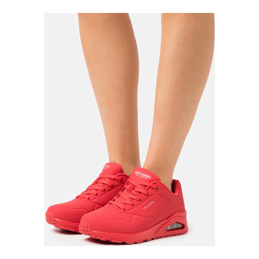 Кроссовки Skechers Wide Fit Uno, red кроссовки skechers wide fit uno white