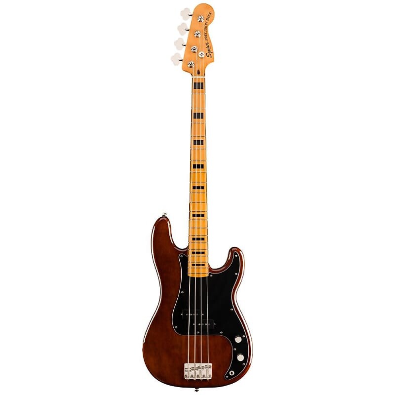 

Бас-гитара Squier Classic Vibe 70s Precision Bass из орехового дерева с накладкой из клена