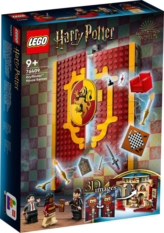Конструктор Lego 76409 Harry Potter Знамя дома Гриффиндор конструктор lego harry potter знамя факультета пуффендуй 313 дет 76412