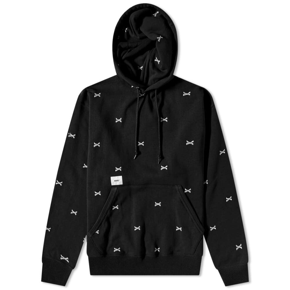 

Толстовка WTAPS Acne Bones Hoody, Черный