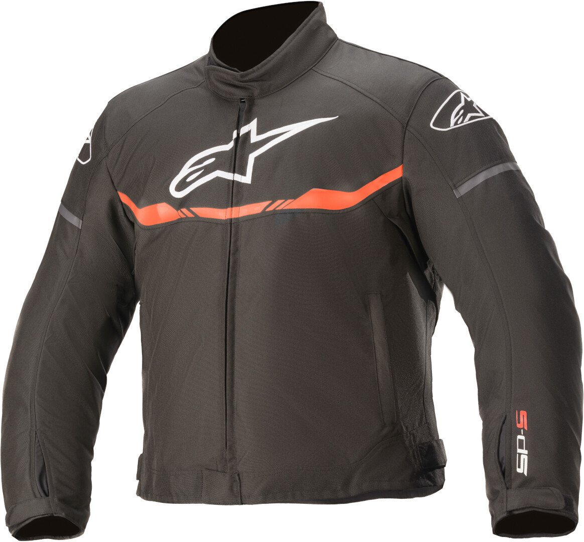 Водонепроницаемая мотоциклетная текстильная куртка Alpinestars T-SP S Ignition, черный/красный
