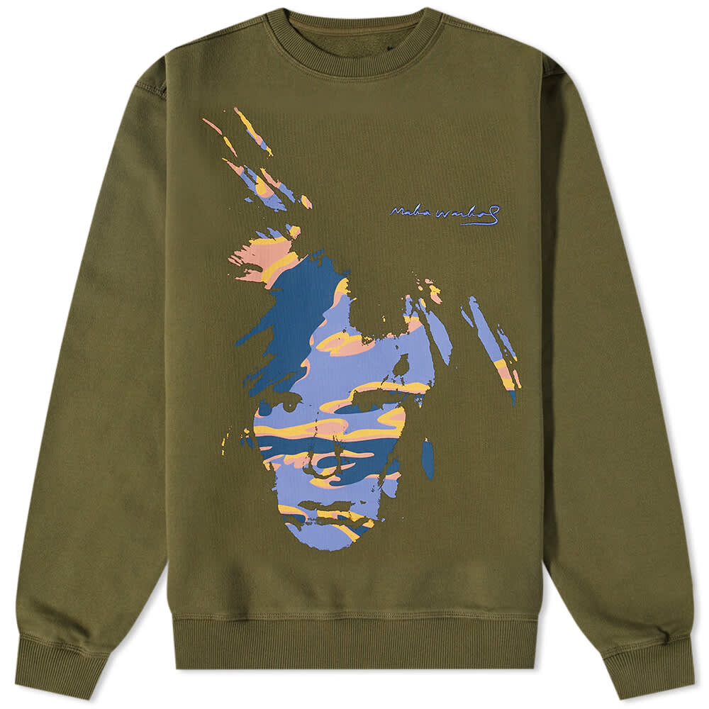 

Толстовка Maharishi Art of War-hol Crew Sweat, Коричневый