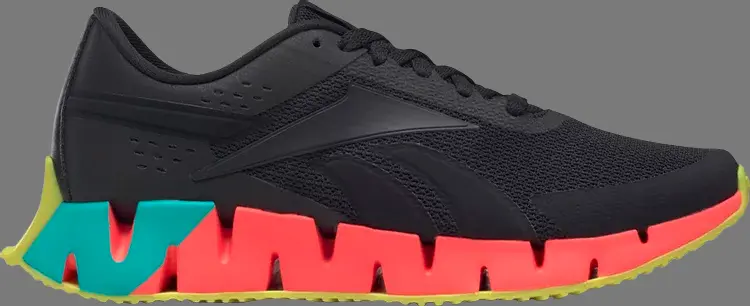 

Кроссовки zig dynamica 2 'black orange flare' Reebok, черный