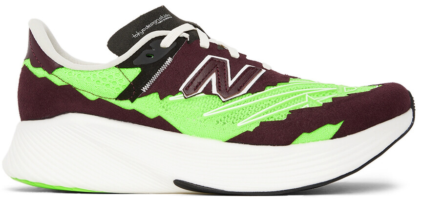

Коричнево-зеленые кроссовки New Balance Edition RC Elite V2 Stone Island, Зеленый