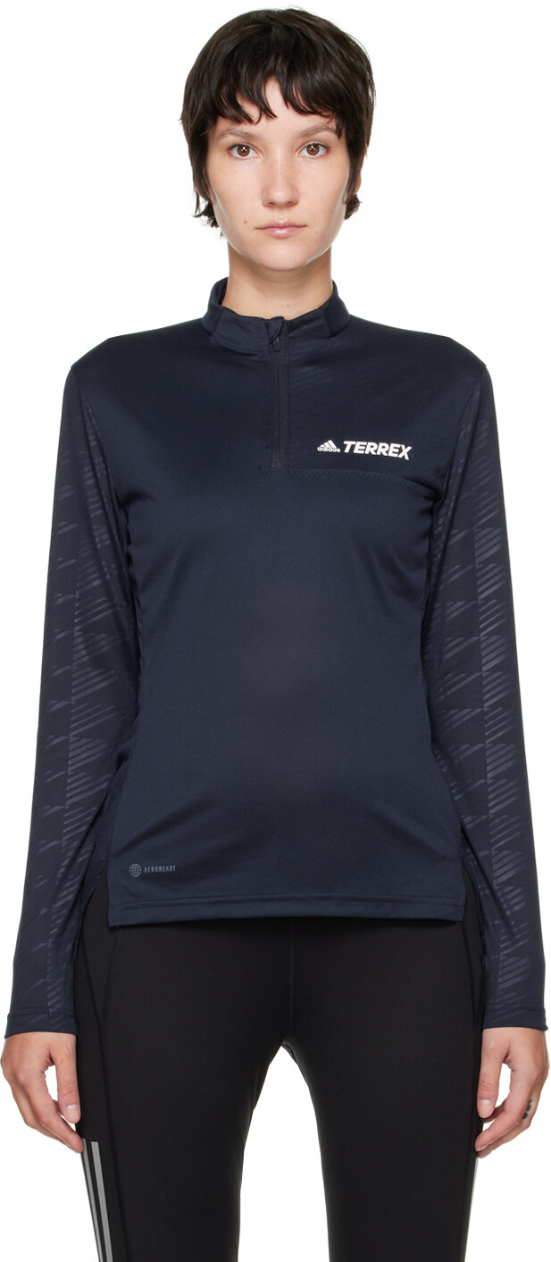 

Темно-синий многослойный топ Terrex adidas Originals