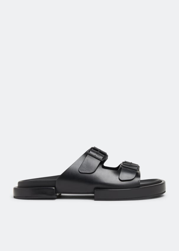 

Сандалии ANN DEMEULEMEESTER Henri Block sandals, черный