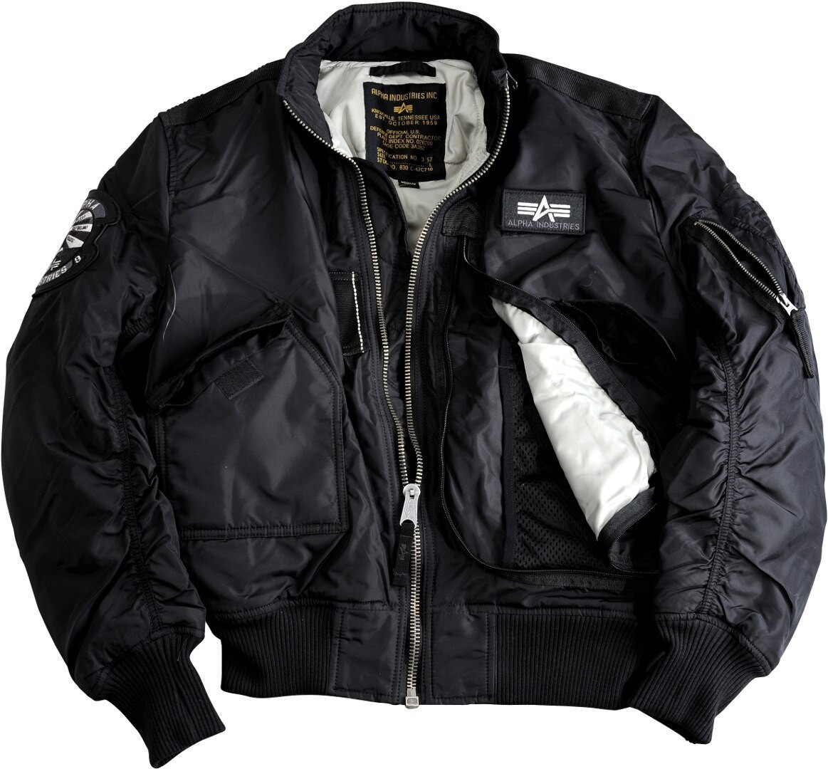 

Куртка Alpha Industries Engine, черная