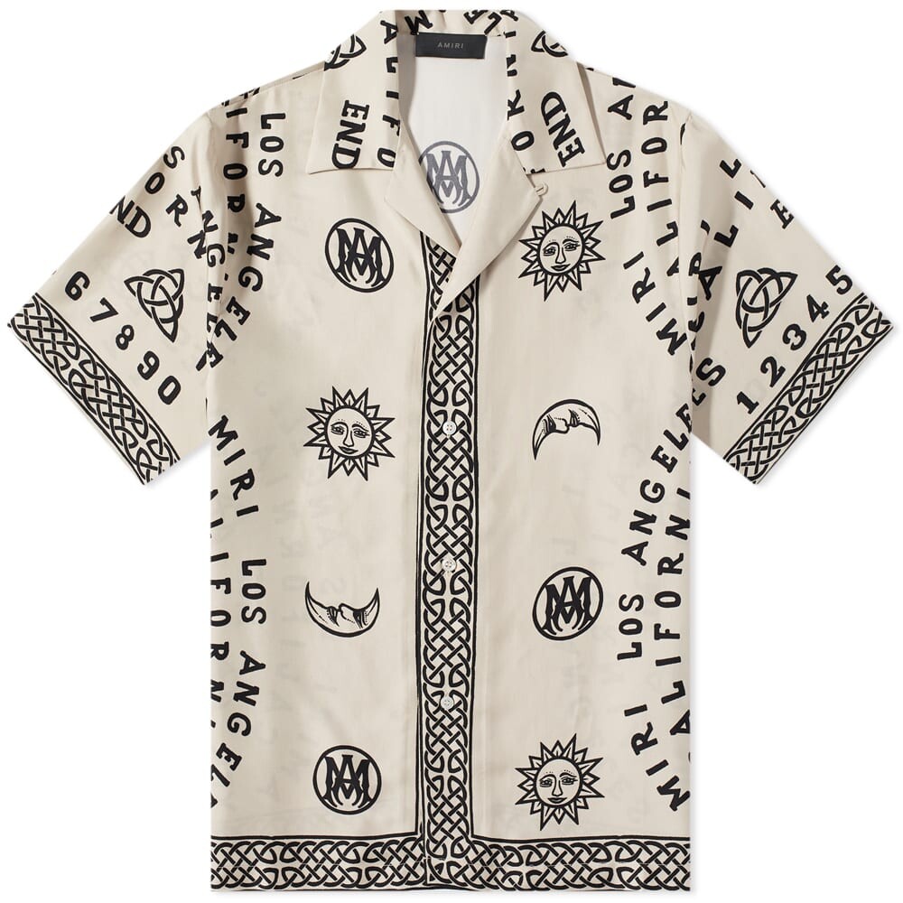 

Рубашка AMIRI Ouija Board Bowling Shirt
