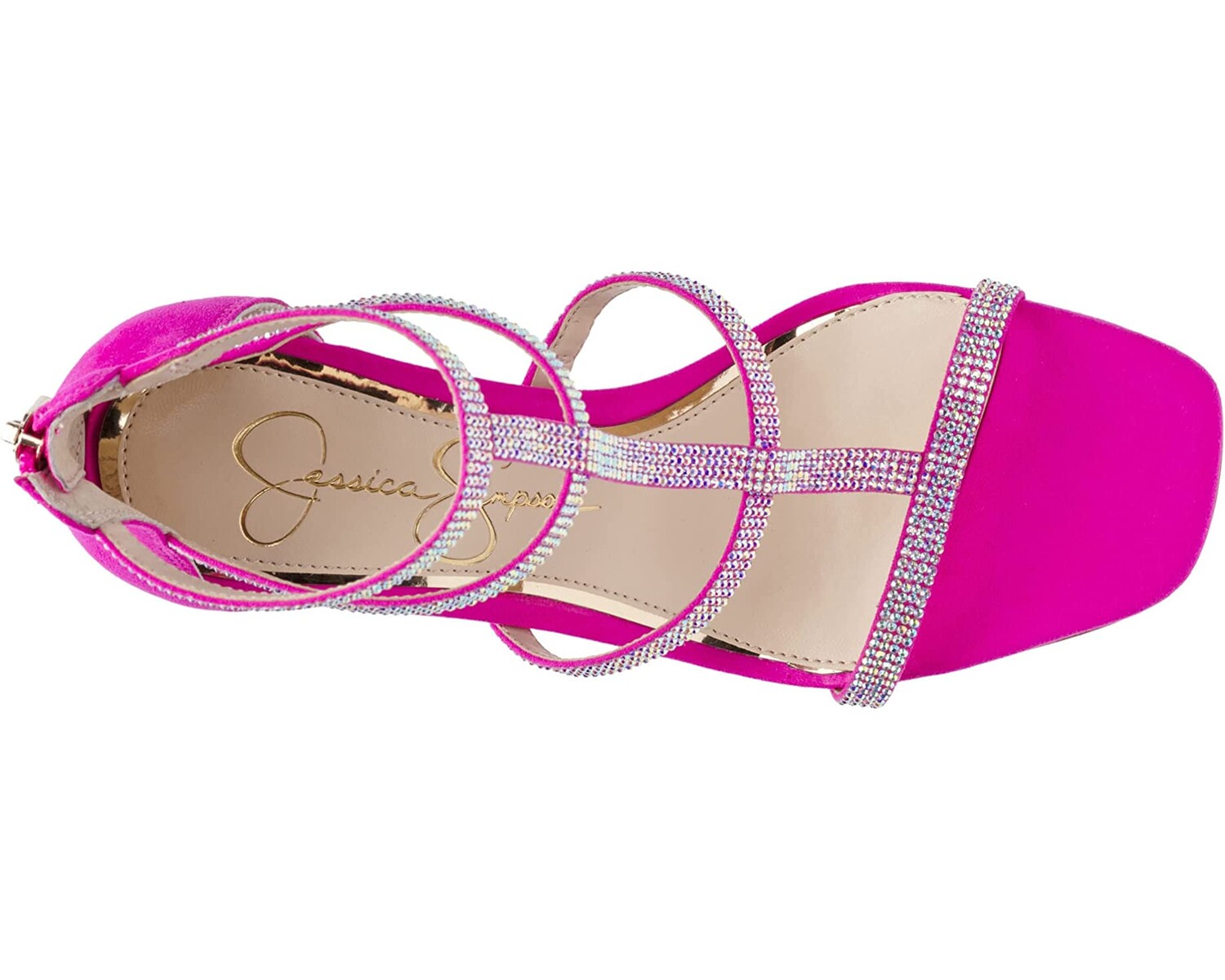 

Туфли на каблуках Oliana Jessica Simpson, самый яркий розовый