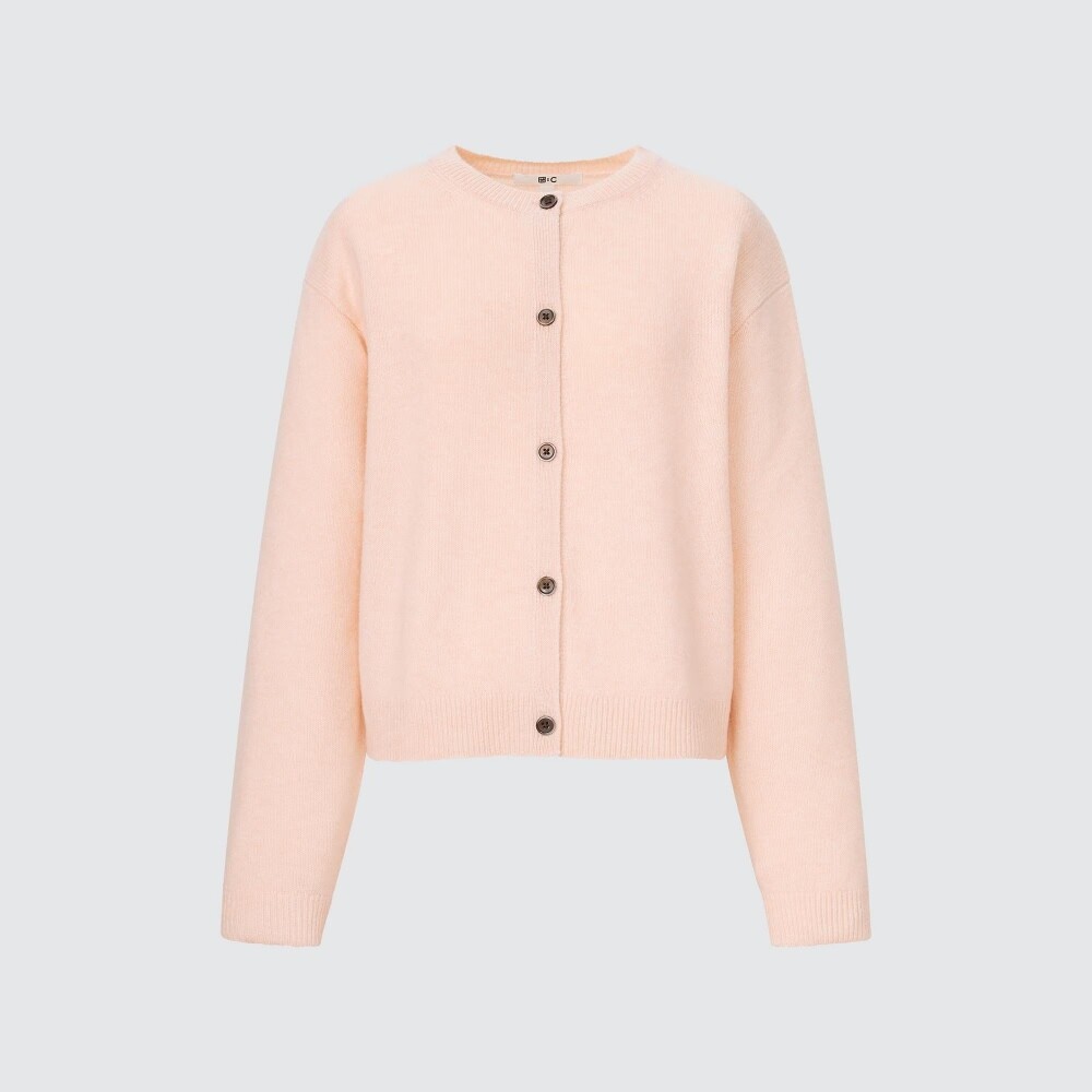 

Кардиган Uniqlo 100% Cashmere, розовый