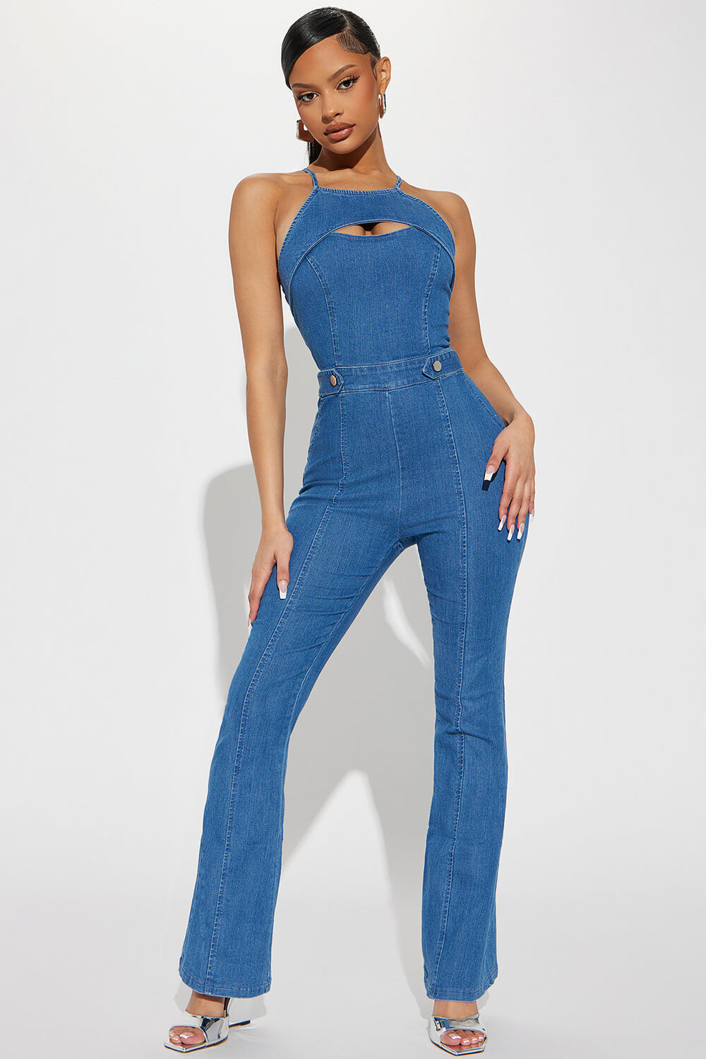 

Комбинезон Fashion Nova DBR0249, синий