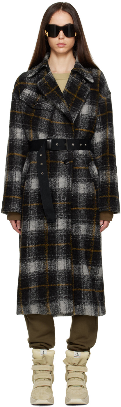 

Черное пальто Лори Isabel Marant Etoile, Черный