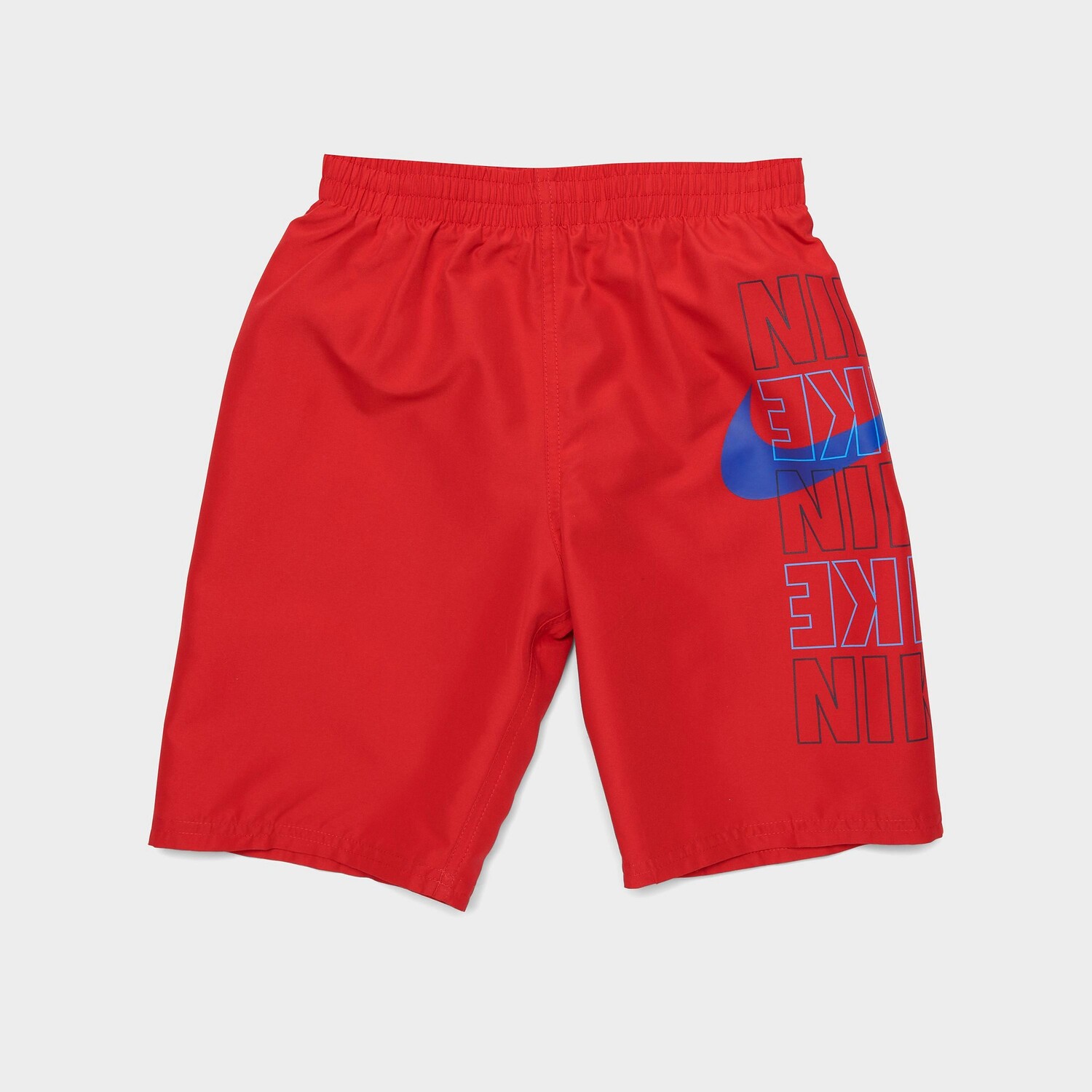 

8-дюймовые шорты для плавания Nike Block Logo Breaker для мальчиков, красный