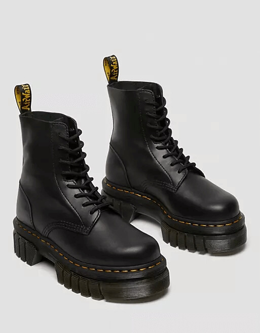 

Ботинки на массивной подошве Dr Martens Audrick, черный
