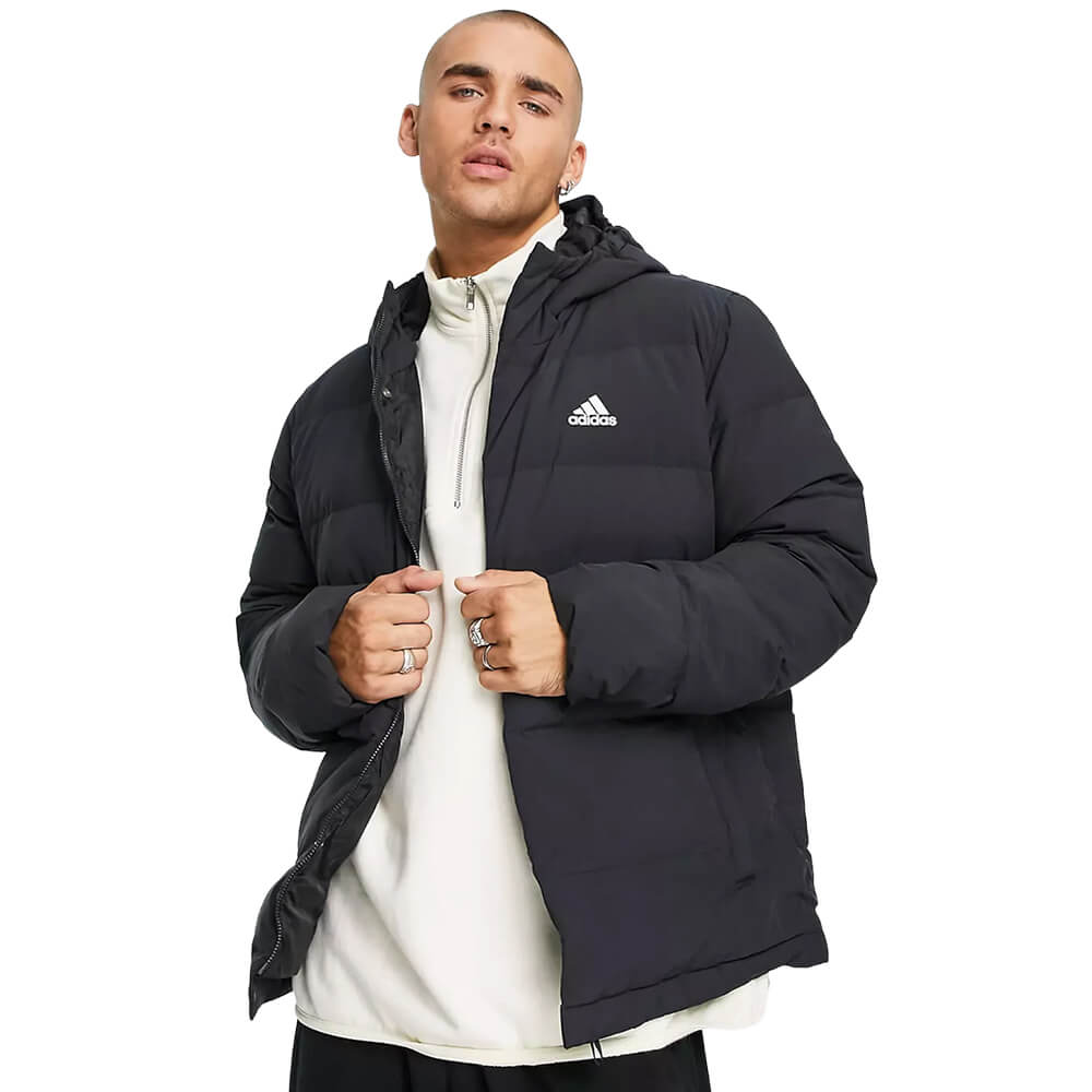 Мужская куртка Adidas Outdoor Helionic Hooded, черный