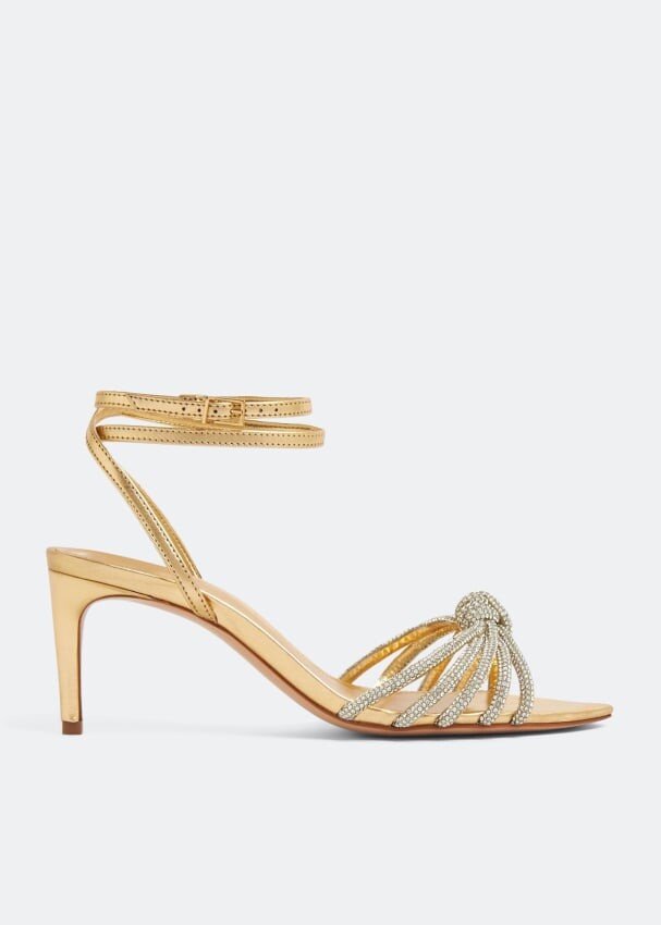 

Сандалии SCHUTZ Crystal knot sandals, золотой