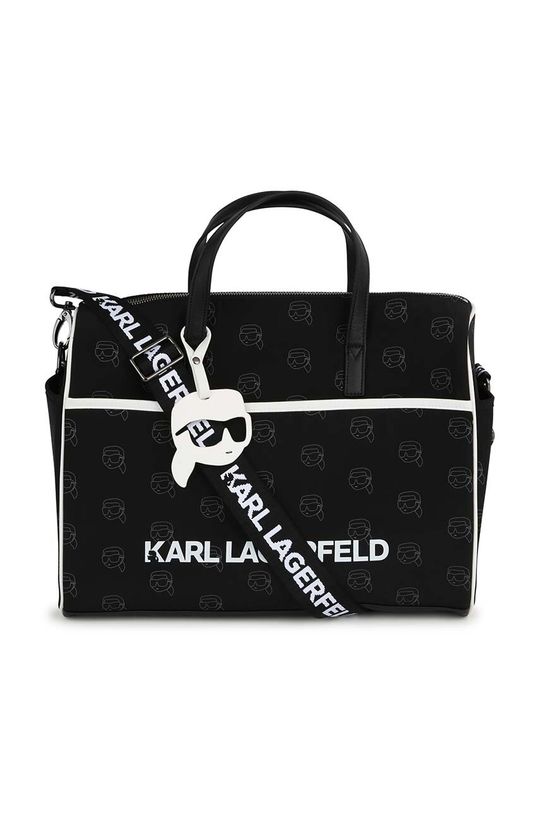 Karl Lagerfeld Сумка для коляски с функцией пеленания, черный сумка для пеленания h