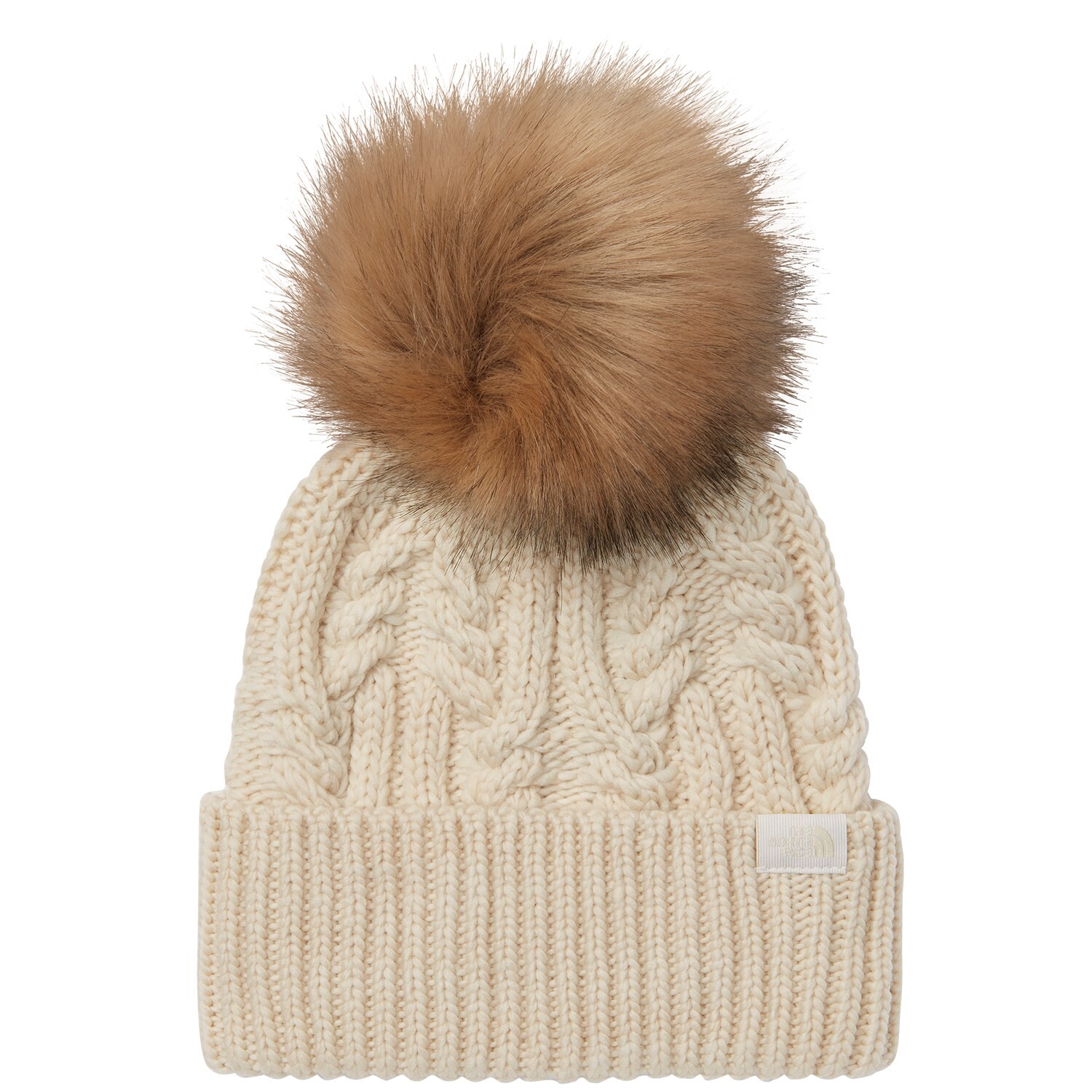 

Шапка The North Face Oh Mega Fur Pom женская, белый