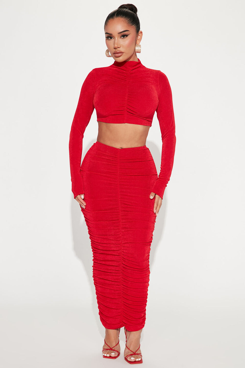 

Юбка Fashion Nova TS8310, красный