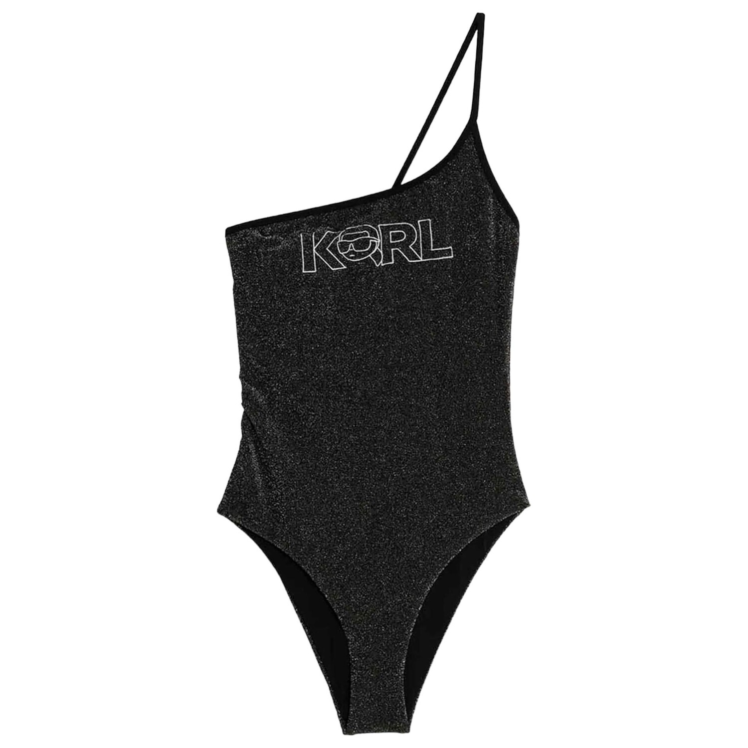 

Купальник Karl Lagerfeld Ikonik 2.0 One-piece, черный