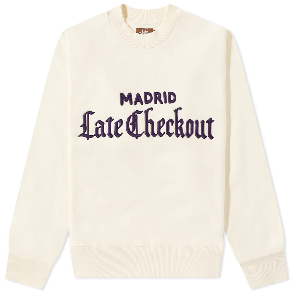 

Толстовка Late Checkout Issa Jean Crew Sweat, Белый