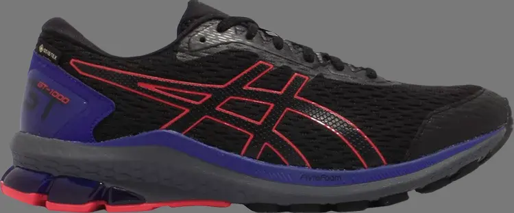 

Лимитированные кроссовки gt 1000 9 gtx 'black red' Asics, черный