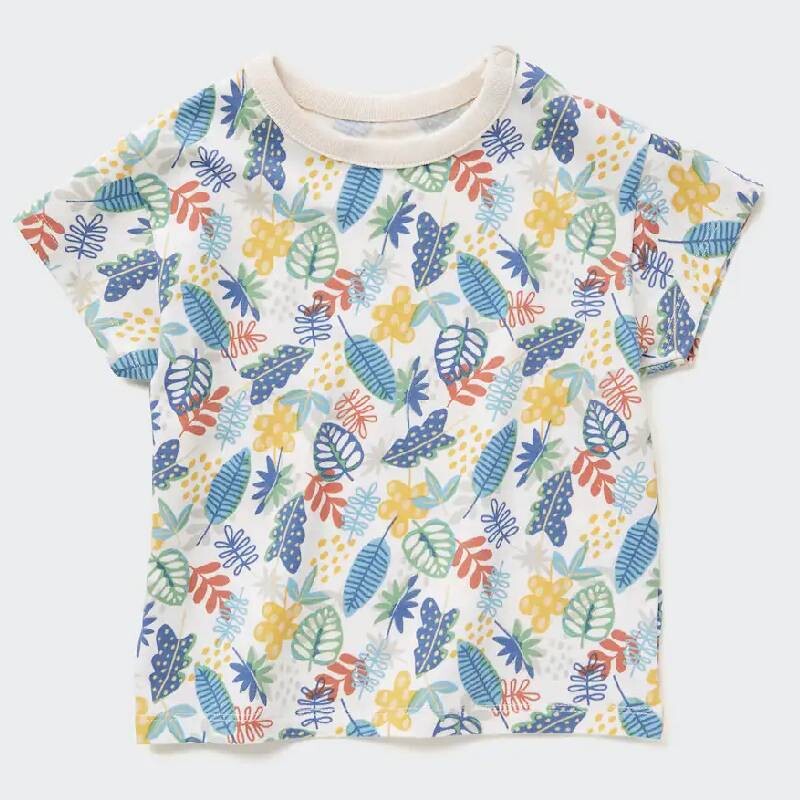

Футболка Uniqlo Toddler Dry Short, зеленый
