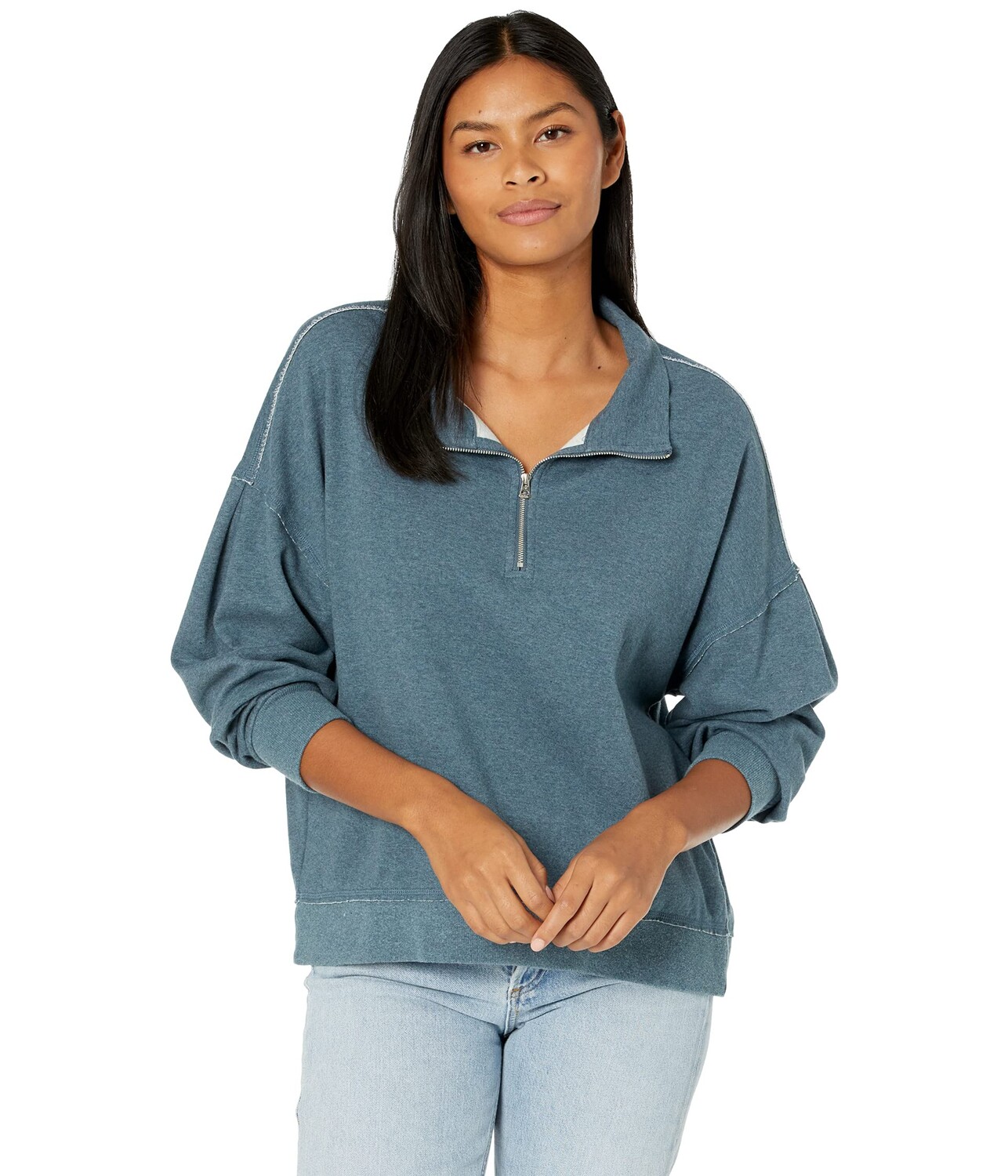 

Толстовка Dylan by True Grit, Shay Double Fleece Drop Shoulder Zip-Up Sweatshirt