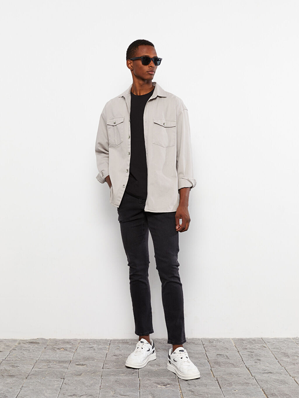 

Мужские джинсовые брюки 750 Slim Fit LCW Eco