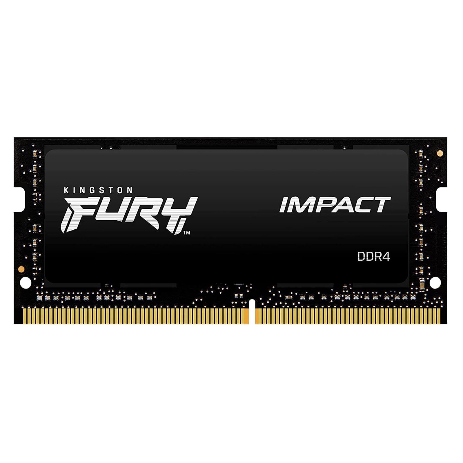 Модуль памяти Kingston FURY Impact KF432S20IBK2/16 DDR4 2х 8Гб, SO-DIMM модуль памяти so dimm ddr4 16gb 2x8gb pc25600 3200mhz kingston fury impact kf432s20ibk2 16