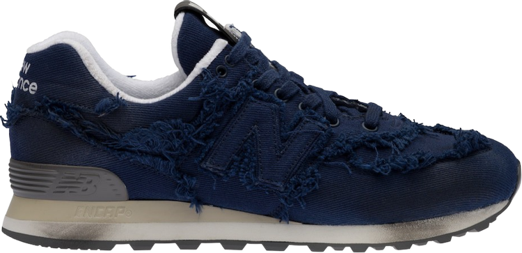 

Кроссовки New Balance Miu Miu x 574 Denim 'Royal Blue', синий