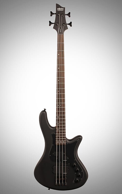 

Бас-гитара Schecter Stiletto Stealth 4, атласно-черный