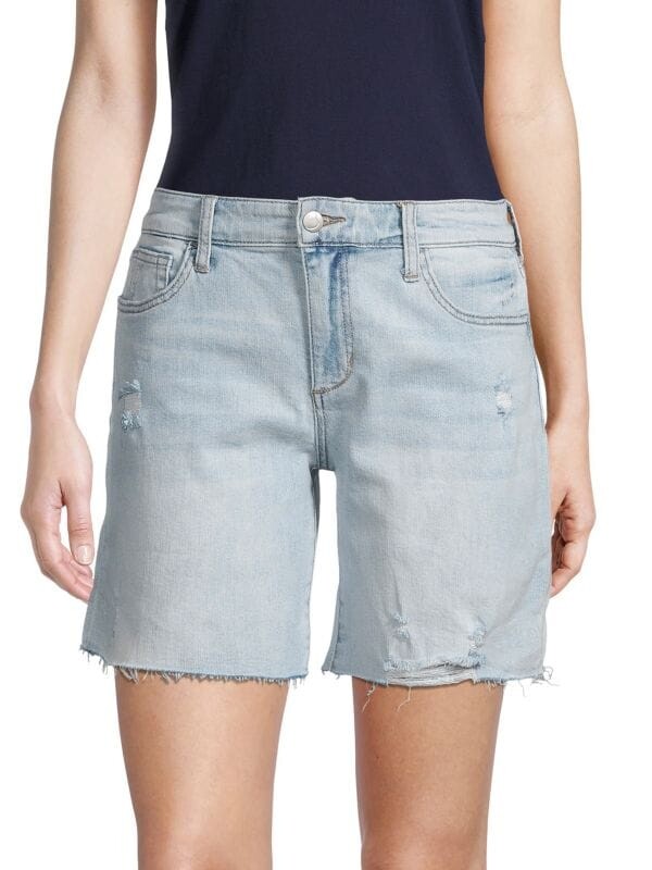 

Джинсовые Шорты Joe's Jeans Esperanza с эффектом потертости