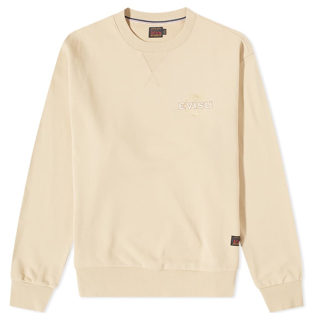 

Толстовка Evisu Seagull Applique Crew Sweat, Серый