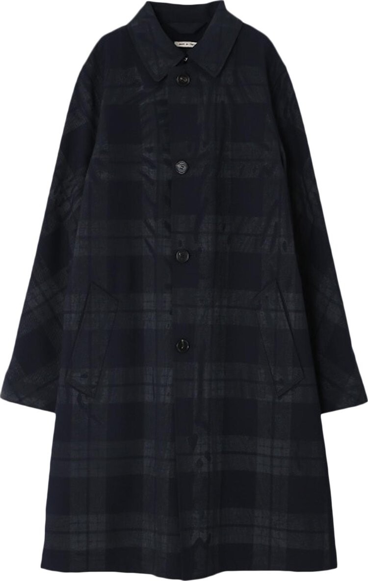 

Пальто Marni Plaid Print Coat 'Blue/Black', синий