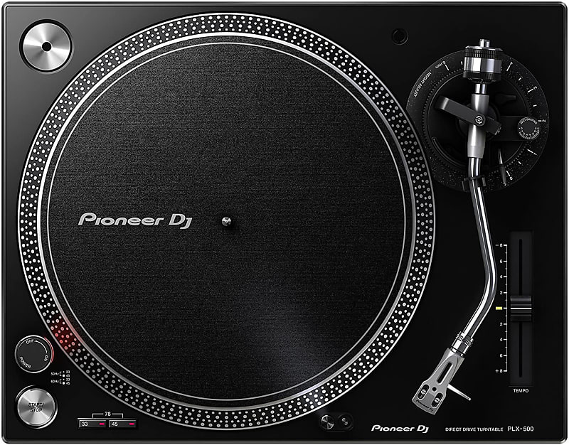 Проигрыватель с прямым приводом Pioneer DJ PLX-500 — черный PLX-500-K