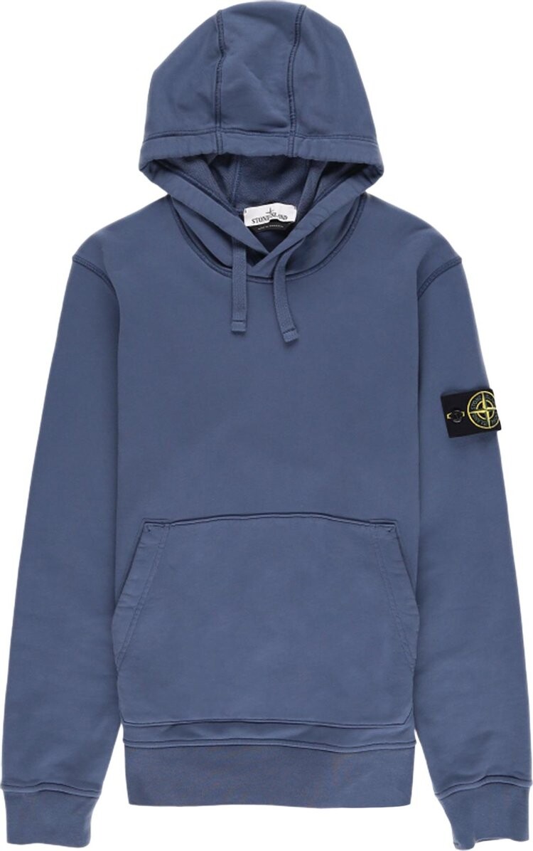 Dark blue cheap stone island hoodie