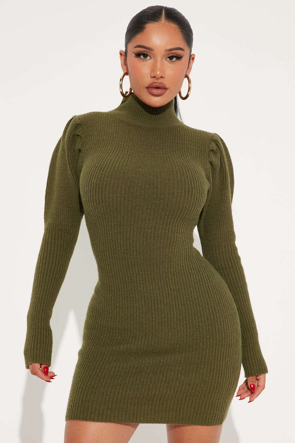 

Свитер Fashion Nova HM382FN, оливковый