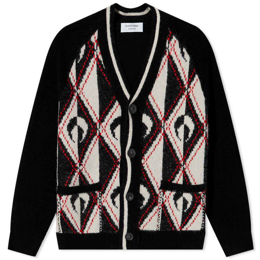 

Джемпер Marine Serre Knitted Cardigan With Moon
