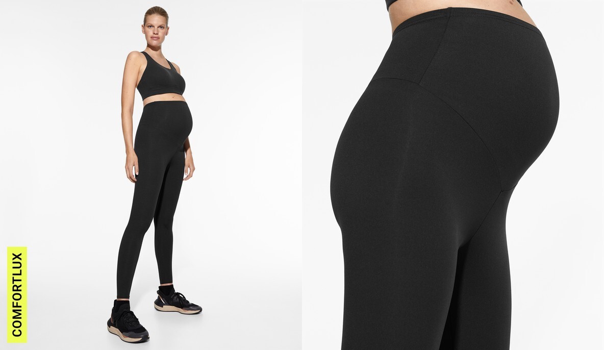 

Леггинсы для беременных Comfortlux 65 см OYSHO, черный