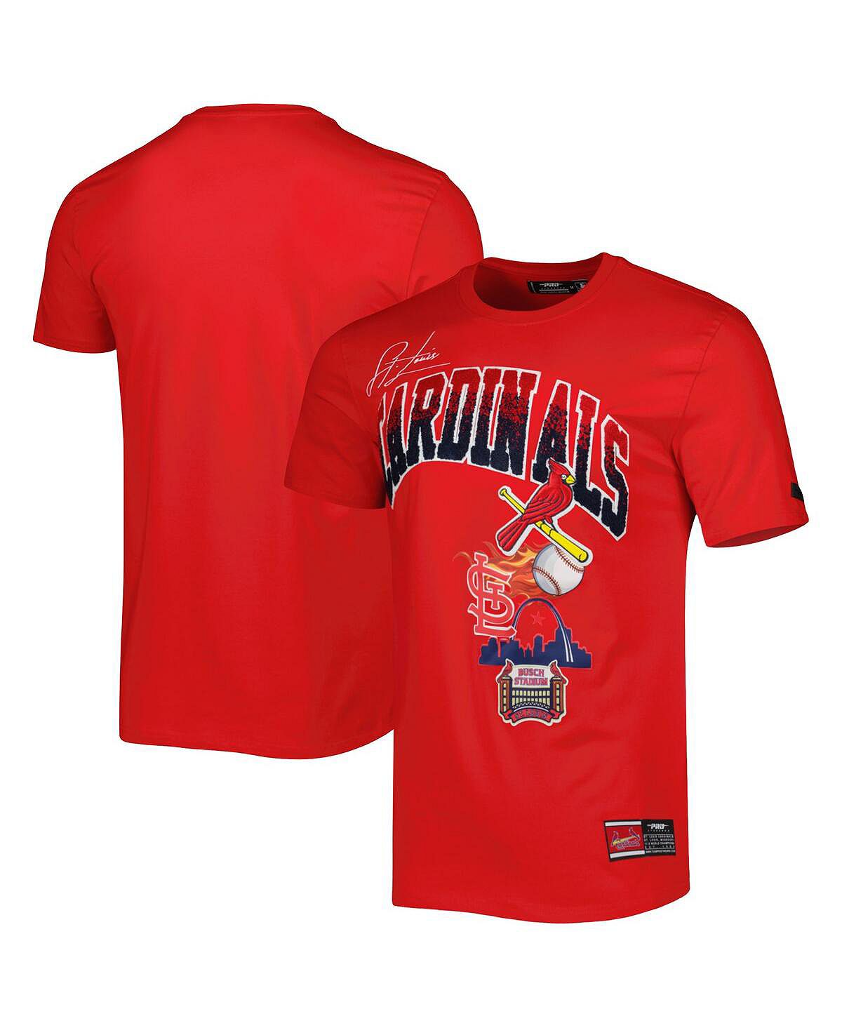 Мужская красная футболка st. louis cardinals hometown Pro Standard, красный